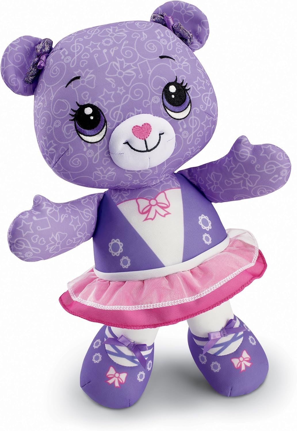 Мягкая игрушка для рисования Fisher-Price Doodle Bear Violet с 2 фломастерами