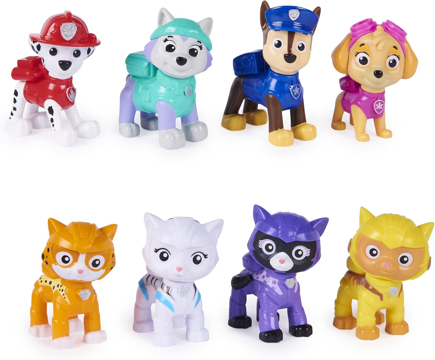 Набор 8 фигурок «Щенячий патруль» PAW Patrol & Cat Pack Spin Master