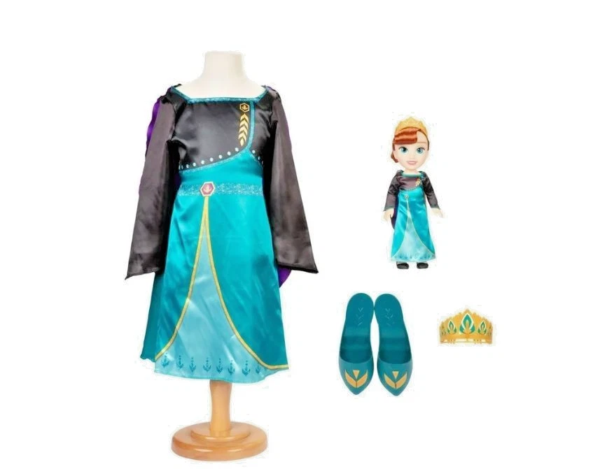 Игровой набор Disney Frozen «Королева Анна»: кукла и костюм для ребёнка